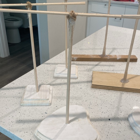 Stands Baby Shower Centerpieces Onesie hanger - Picture 3 of 5